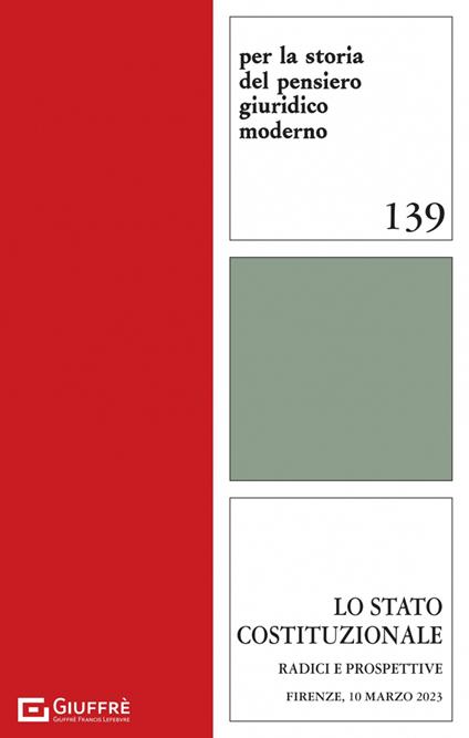 Lo stato costituzionale - copertina