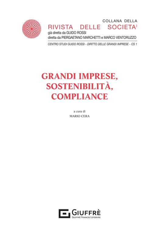 Grandi imprese, sostenibilità, compliance - copertina