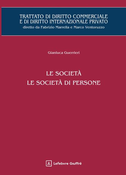 Le società. Le società di persone - Gianluca Guerrieri - copertina