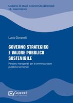 Governo strategico e valore pubblico sostenibile