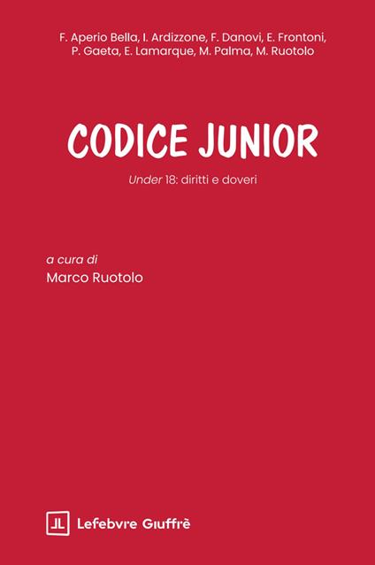 Codice Junior - copertina