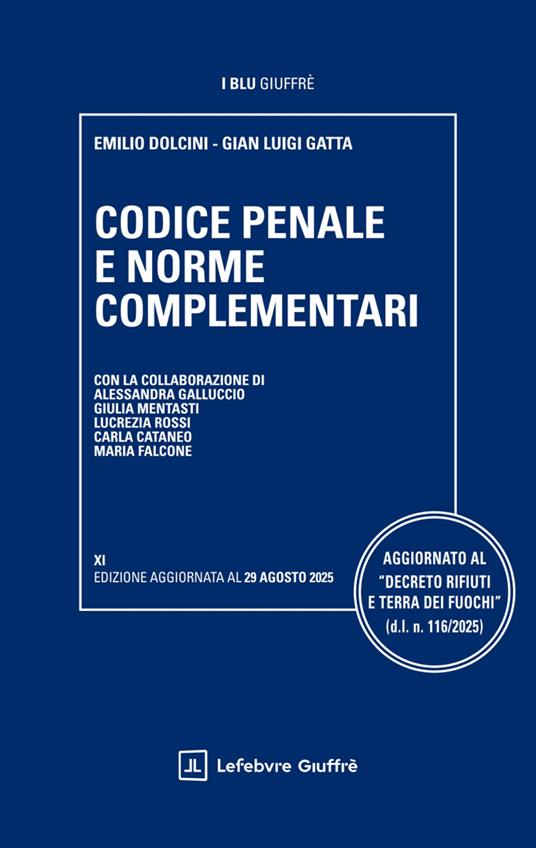 Codice penale e norme complementari - copertina