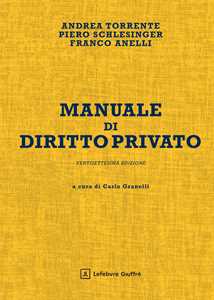 Libro Manuale di diritto privato Andrea Torrente Piero Schlesinger