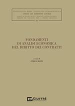 Fondamenti di analisi economica del diritto dei contratti