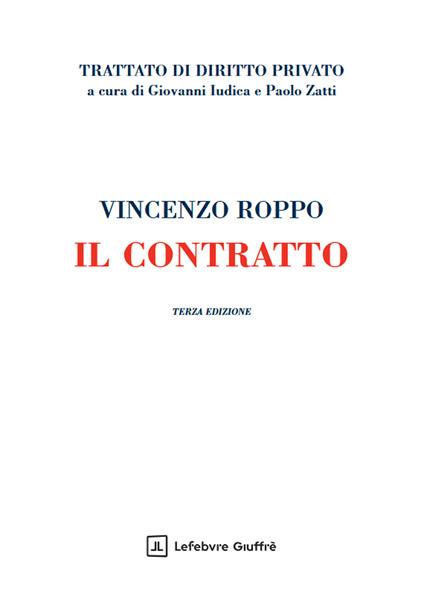 Il contratto - Vincenzo Roppo - copertina