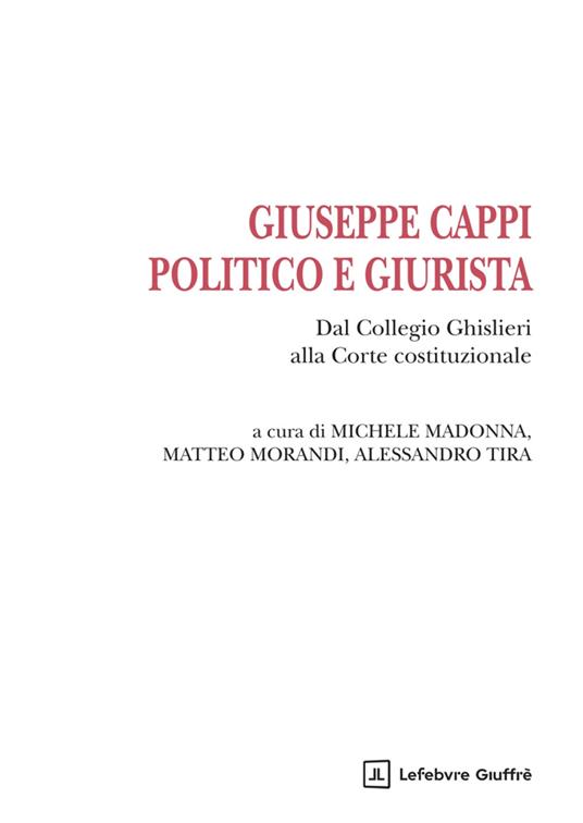 Giuseppe Cappi politico e giurista - copertina