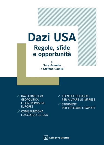 Dazi USA - Sara Armella,Comisi Stefano - copertina