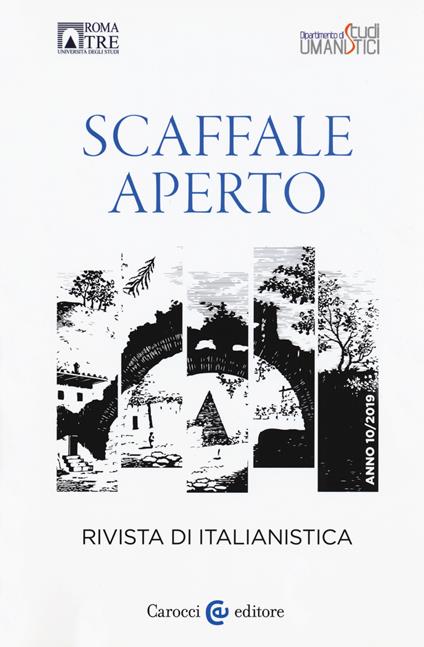 Scaffale aperto. Rivista di italianistica (2019). Vol. 10 - copertina