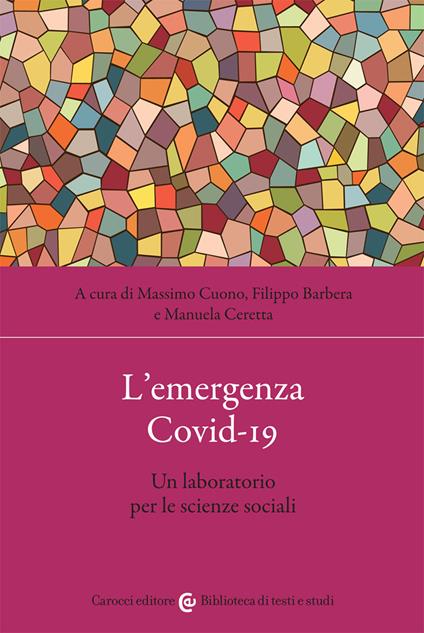 L' emergenza Covid-19. Un laboratorio per le scienze sociali - copertina