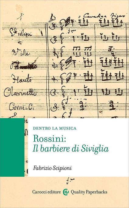Rossini: Il barbiere di Siviglia - Fabrizio Scipioni - copertina