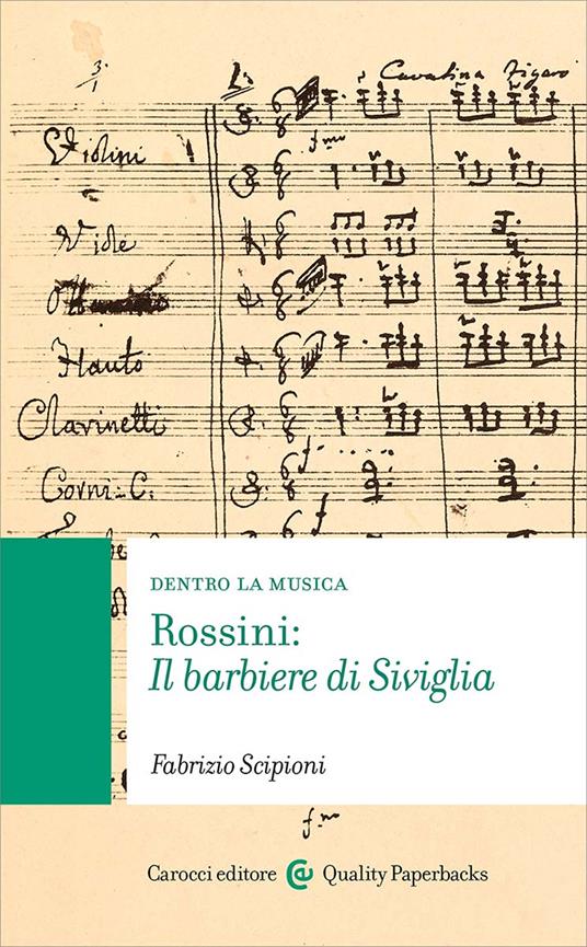 Rossini: Il barbiere di Siviglia - Fabrizio Scipioni - copertina