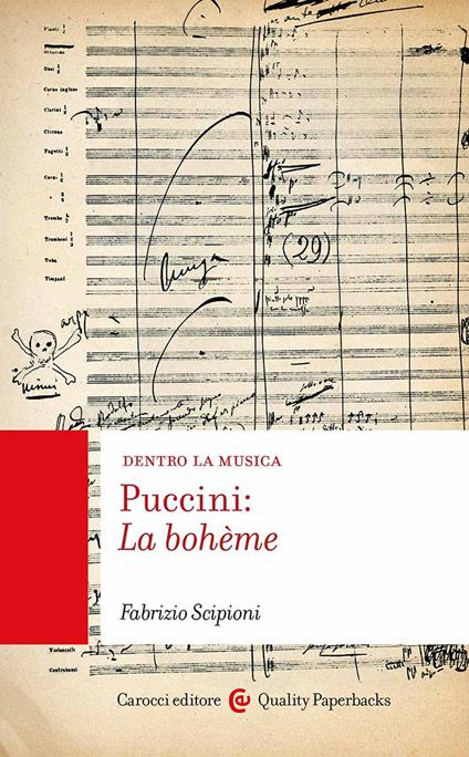 Puccini: La bohème - Fabrizio Scipioni - copertina