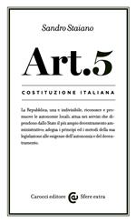 Costituzione italiana: articolo 5