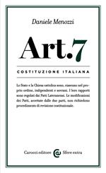Costituzione italiana: articolo 7