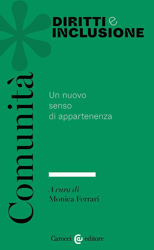 Comunità. Il nuovo senso di appartenenza - copertina