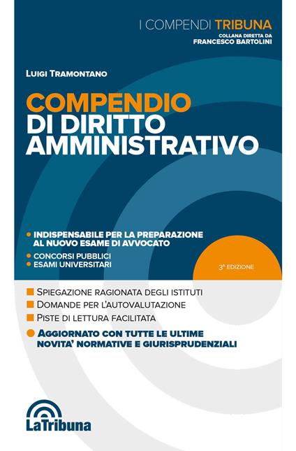 Compendio di diritto amministrativo - Luigi Tramontano - copertina