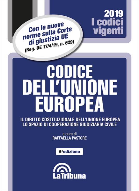 Codice dell'Unione Europea - copertina