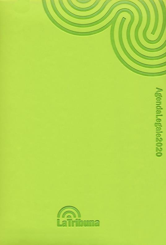Agenda legale pocket 2020. Ediz. verde acido - copertina