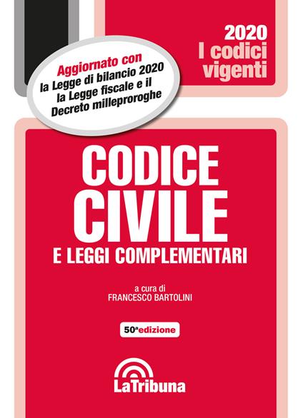 Codice civile e leggi complementari - copertina