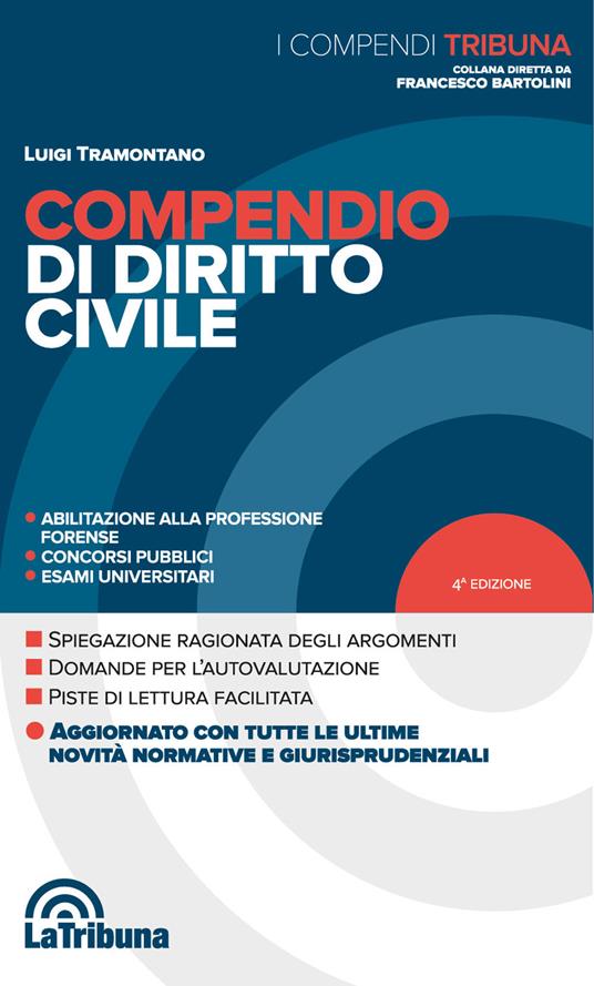 Compendio di diritto civile - Luigi Tramontano - copertina