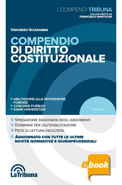 Compendio di diritto costituzionale - Vincenzo Sciarabba - ebook