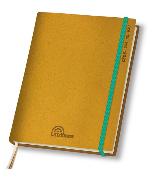 Agenda legale pocket 2021. Ediz. senape - copertina