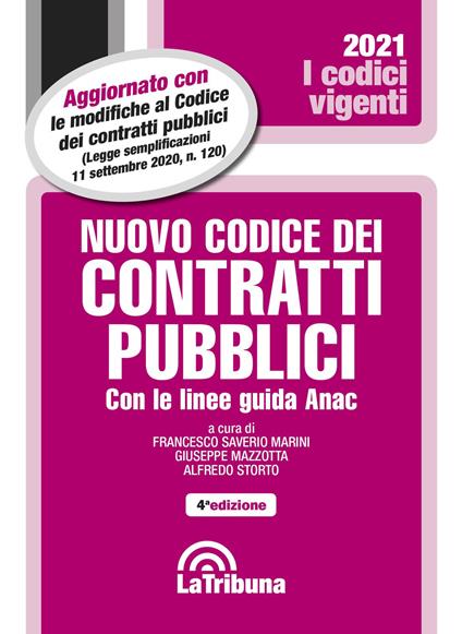 Nuovo codice dei contratti pubblici - copertina