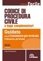 Codice di procedura civile e leggi complementari. Guidato con il commento per articolo, il glossario, gli schemi