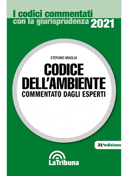 Codice dell'ambiente - Stefano Maglia - copertina