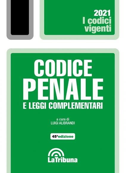 Codice penale e leggi complementari - copertina