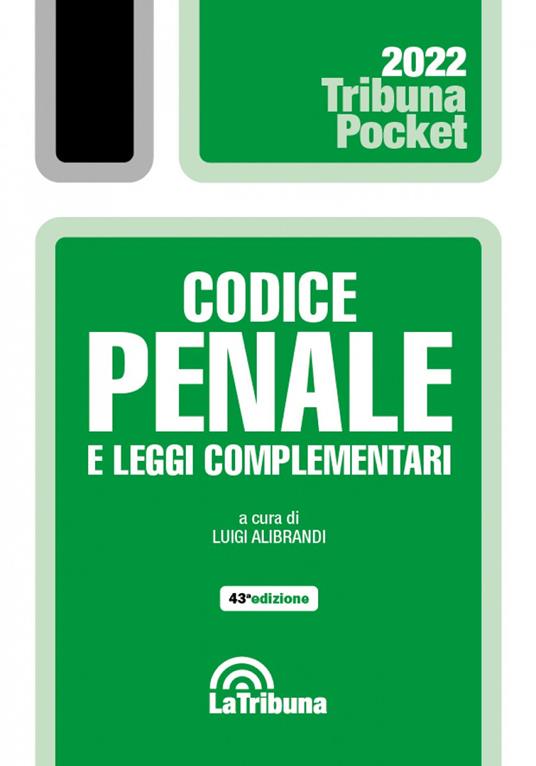 Codice penale e leggi complementari. Con App Tribunacodici - copertina