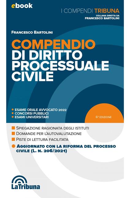 Compendio di diritto processuale civile - Francesco Bartolini - ebook