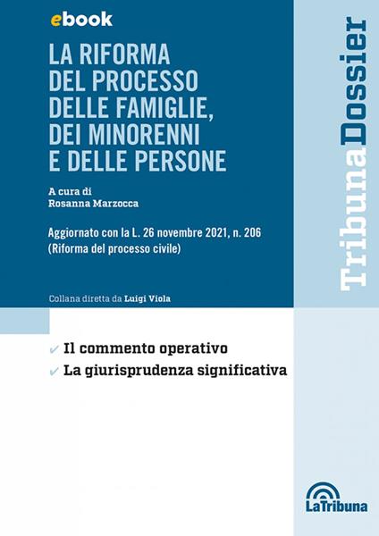 La riforma del diritto di famiglia - Rosanna Marzocca - copertina
