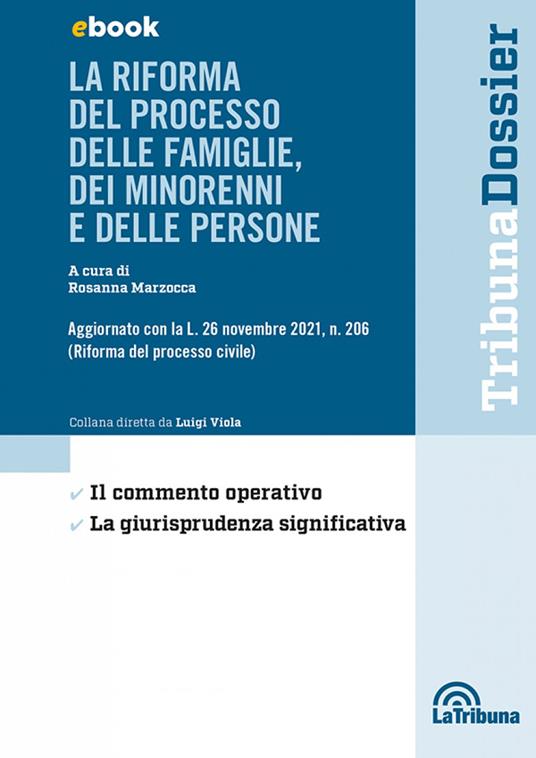 La riforma del diritto di famiglia - Rosanna Marzocca - copertina