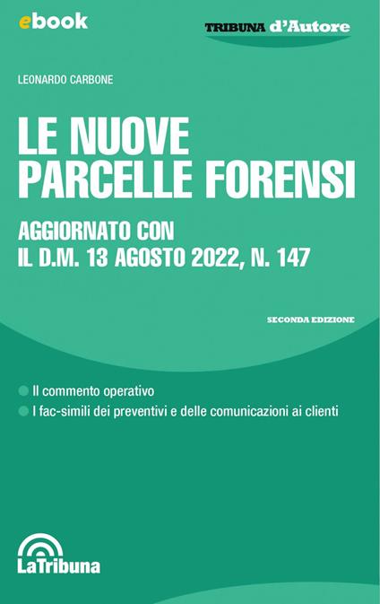 Le nuove parcelle forensi - Leonardo Carbone - ebook