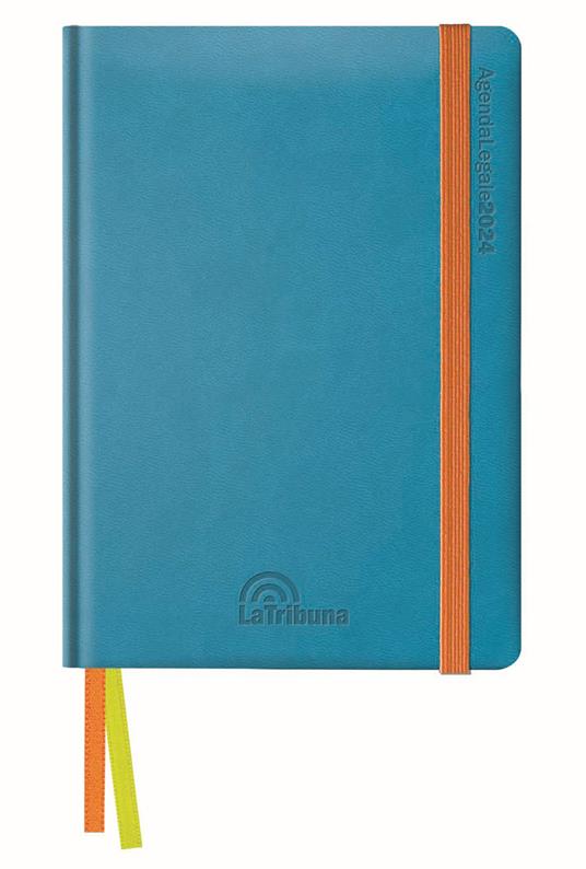 Agenda legale pocket 2024. Ediz. azzurra - copertina