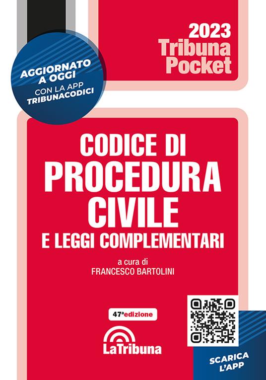 Codice di procedura civile e leggi complementari - copertina
