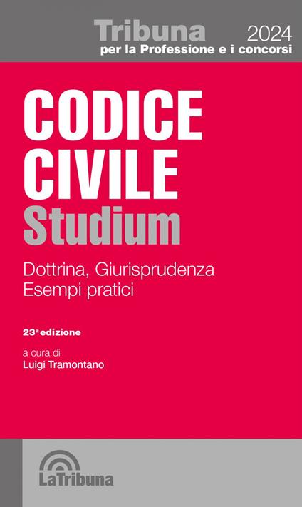 Codice civile Studium. Dottrina, giurisprudenza, schemi, esempi pratici - Luigi Tramontano - ebook