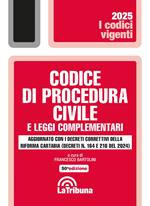 Codice di procedura civile e leggi complementari 2025