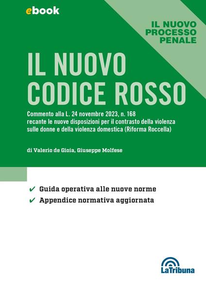 Il nuovo codice rosso - Valerio De Gioia,Giuseppe Molfese - ebook