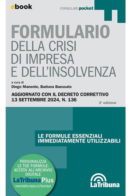 Formulario della crisi d'impresa e dell'insolvenza - copertina