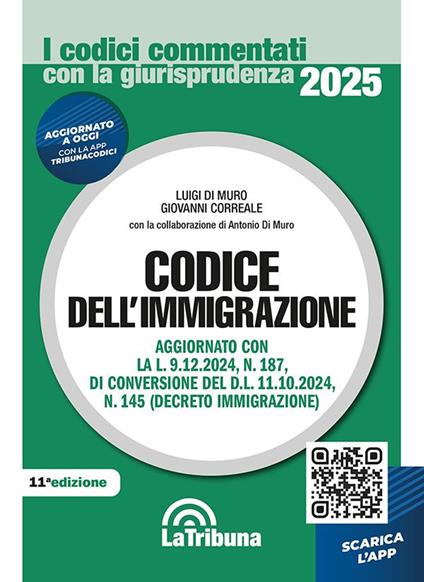 Codice dell'immigrazione. Con App Tribunacodici - copertina