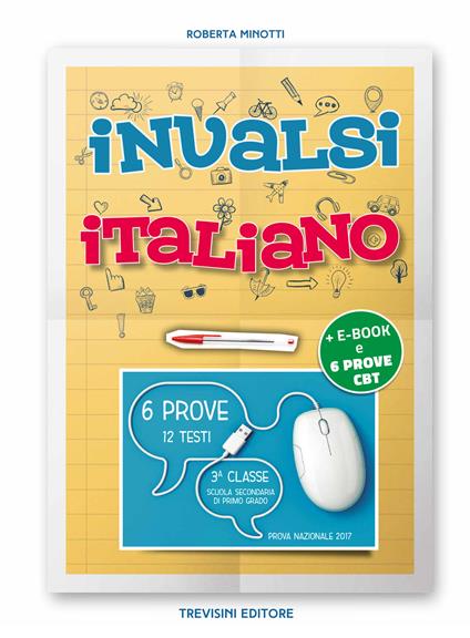 INVALSI italiano. Per la Scuola media. Con e-book. Con espansione online. Con File audio per il download. Vol. 3 - Roberta Minotti - copertina