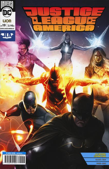 Justice League America. Vol. 19 - copertina