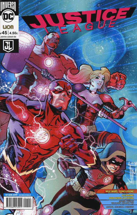 Justice League. Vol. 45 - copertina