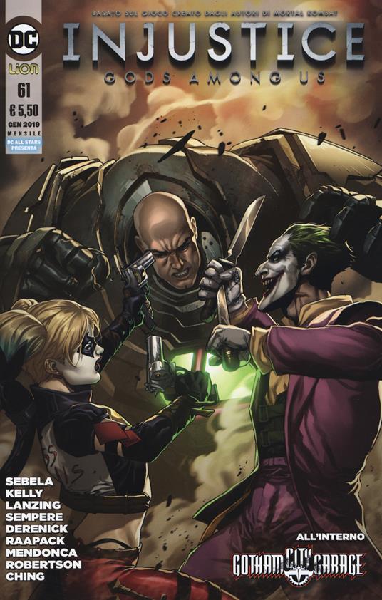 Injustice. Gods among us. Vol. 61 - copertina