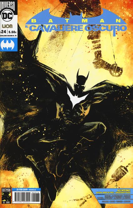 Rinascita. Batman. Il cavaliere oscuro. Vol. 24 - copertina