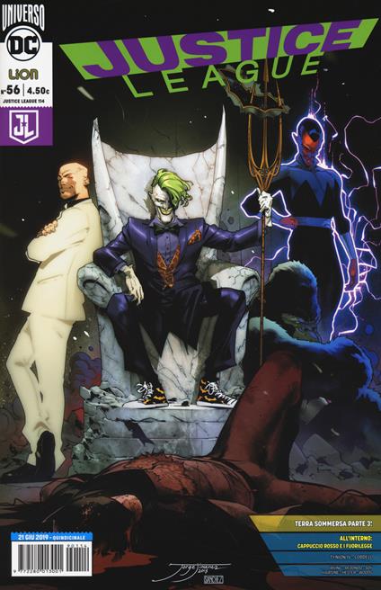 Justice League. Vol. 56 - copertina