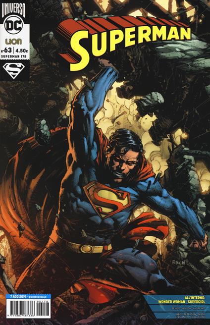 Superman. Vol. 63 - copertina