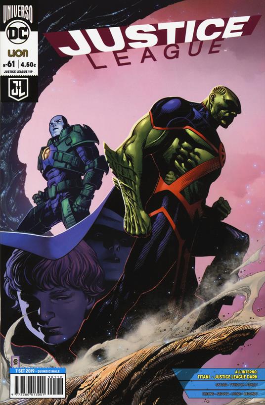 Justice League America. Vol. 61 - copertina
